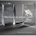 Nice constellation 3d laser engraved crystal cube for birthday gift